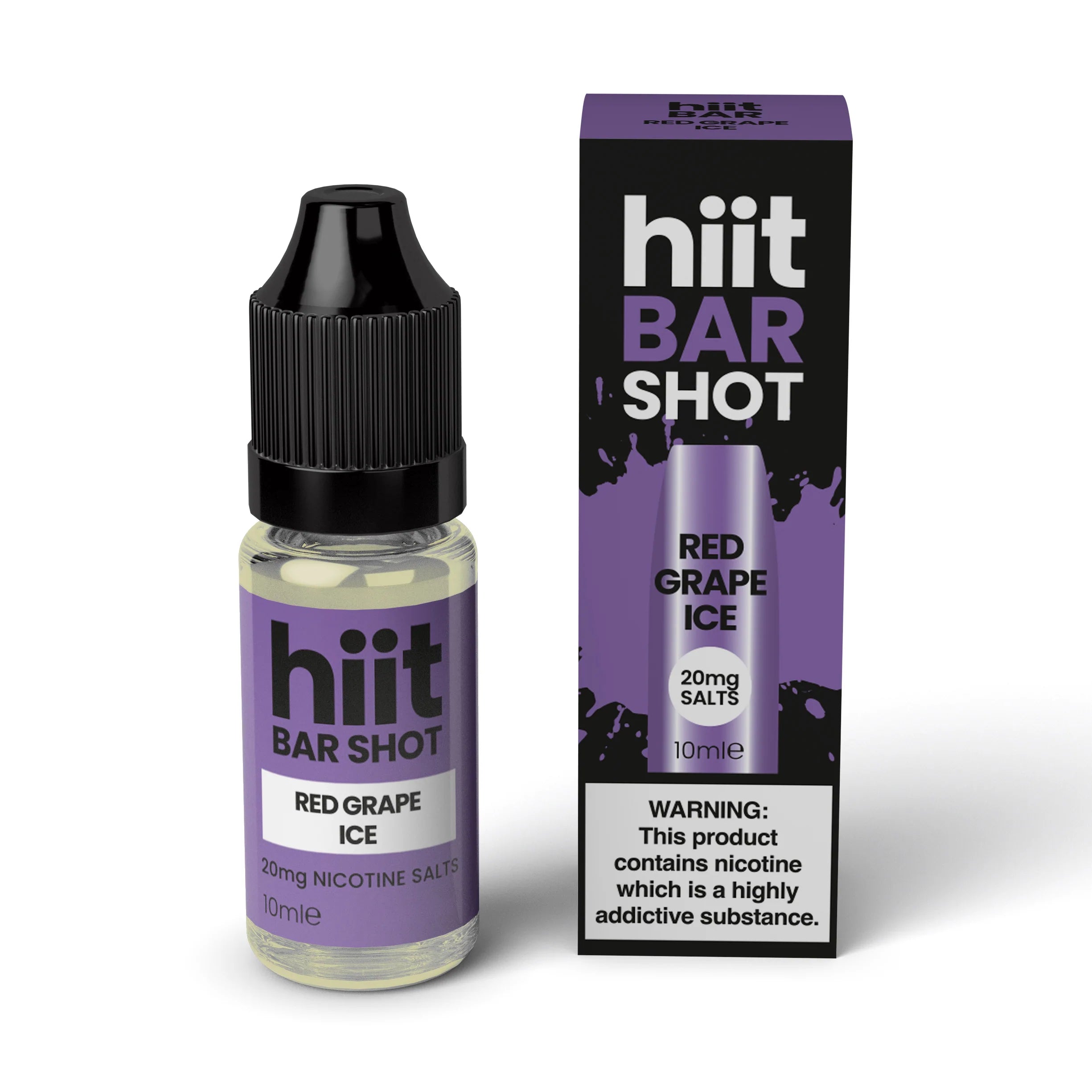Hiit Shots Red Grape Ice