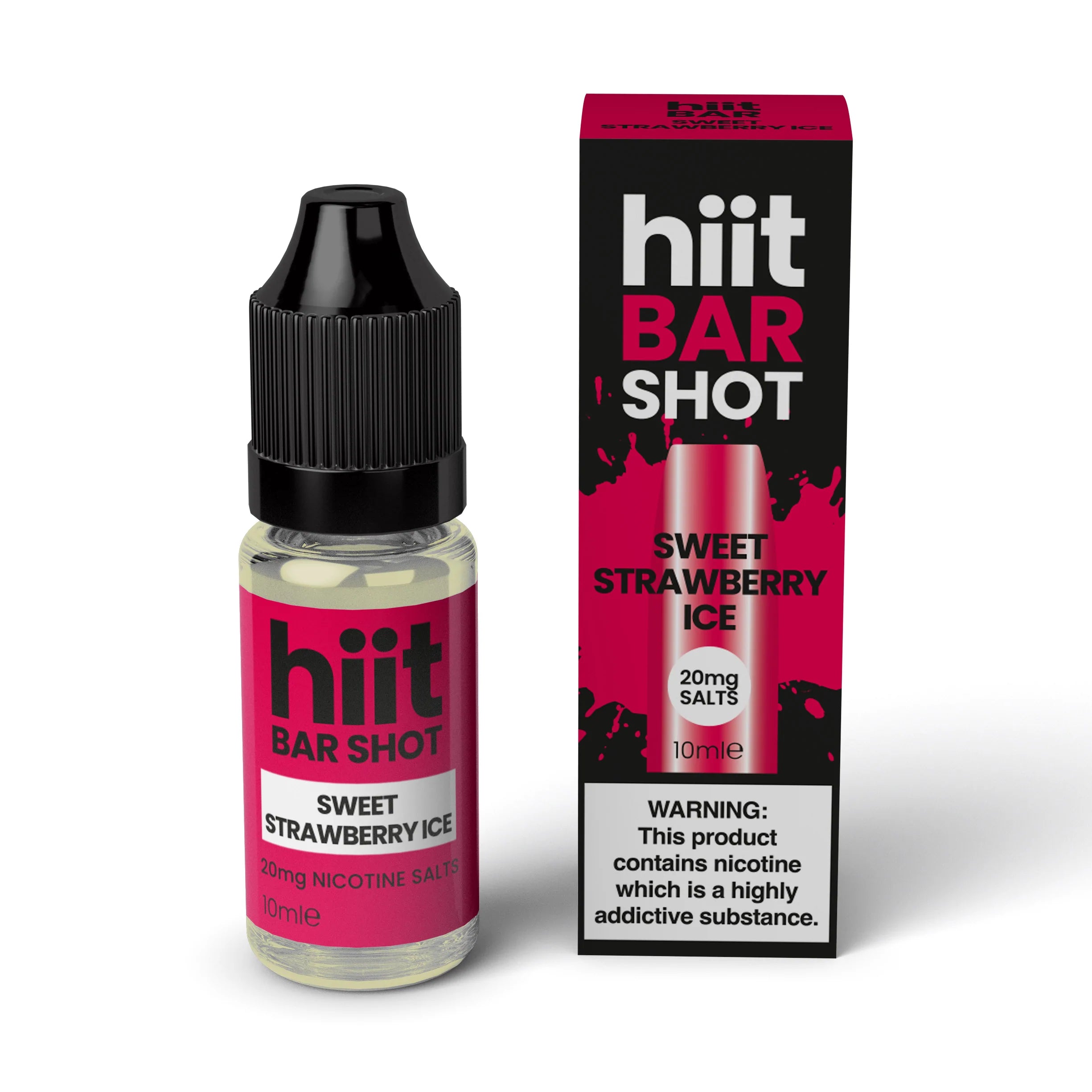 Hiit Shots Sweet Strawberry Ice
